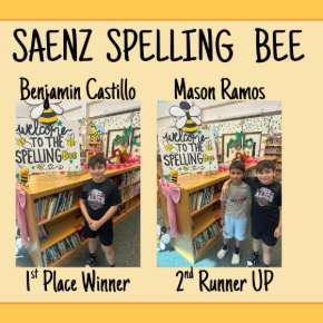Saenz Spelling Bee